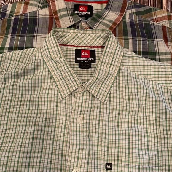 Bundle of 2 Quicksilver button-down shirts 
Size M - Picture 7 of 11